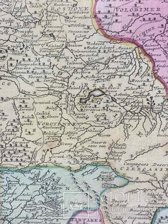 1720 Карта территории Украины, фото №6