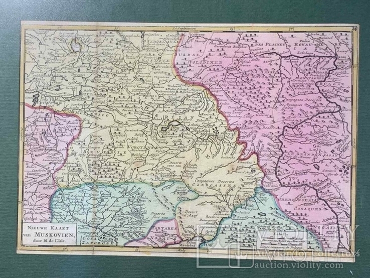 1720 Карта территории Украины, фото №8