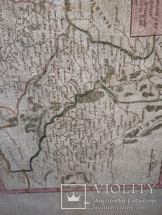 1749 Карта Подолья и Волыни 50х40 см., фото №6