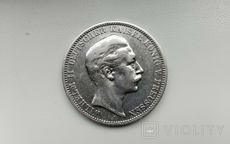 3 марки 1909 г. Пруссии