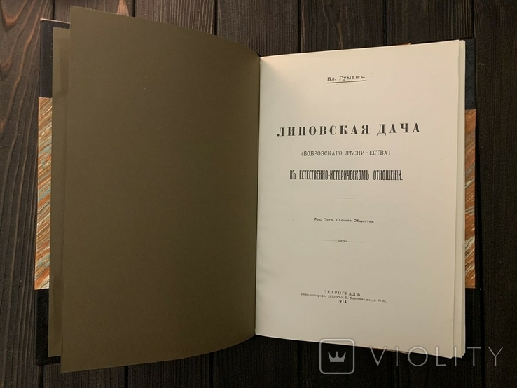 1914 Липовская дача Бобровского лесничества, фото №4