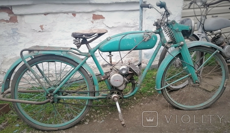Легкий Мотоцикл (подрамный) Германия до 30тых годов ХХвека., фото №2