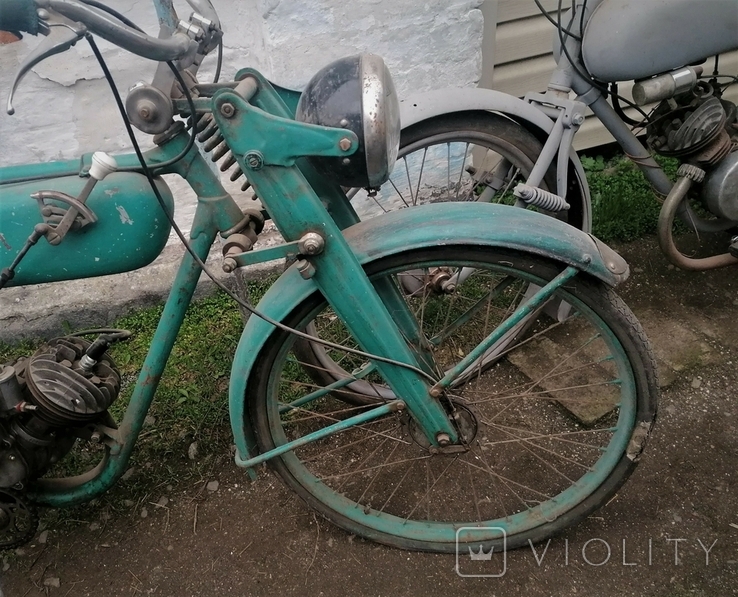 Легкий Мотоцикл (подрамный) Германия до 30тых годов ХХвека., фото №6