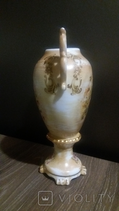 Фарфор Лимож декоративная ваза, фото №4