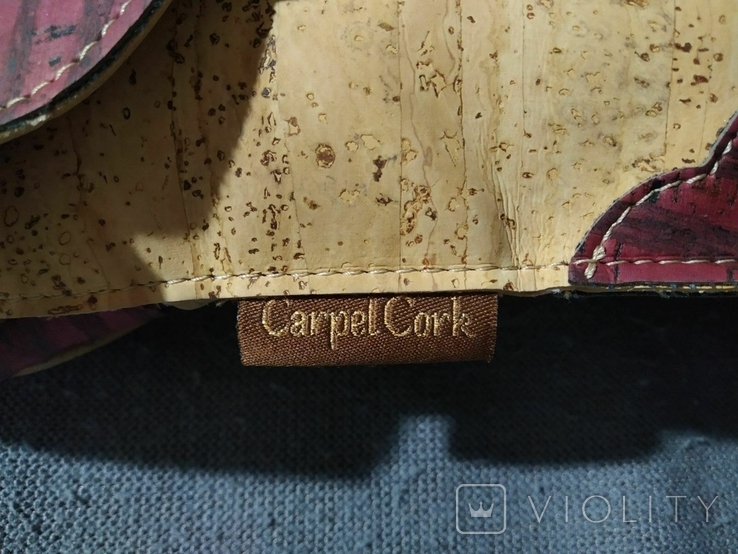 Сумка Португалия Carpel Cork корковая текстура, фото №3