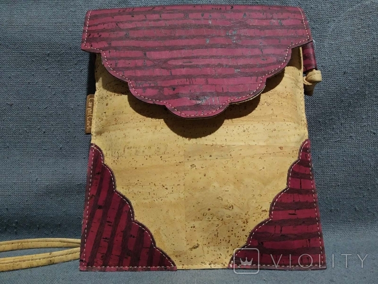 Сумка Португалия Carpel Cork корковая текстура, фото №4