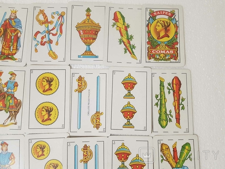 Игральные карты Сомаs 50 шт.в упаковке,Испания., фото №11