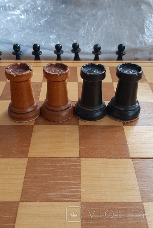 Шахматы советские с доской 40 см, фото №9