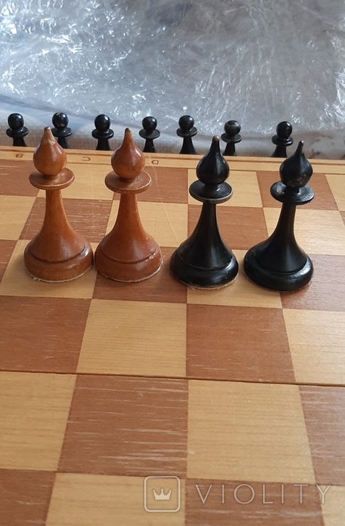 Шахматы советские с доской 40 см, фото №11