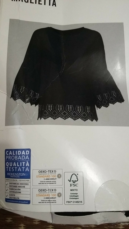 Блуза чёрная. 1., фото №3