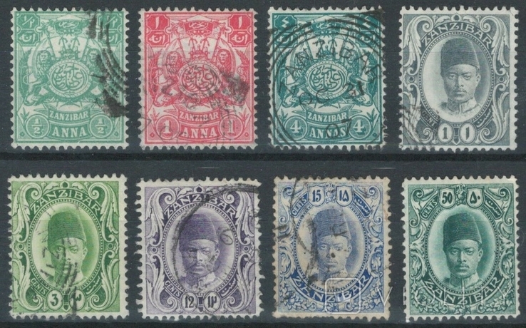 Бд05 Британские колонии. Занзибар 1904-1908 (14 евро)