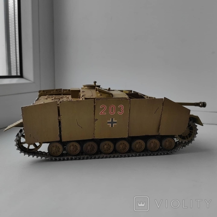 Модель самоходной установки Stug IV масштаб 1:35, фото №9