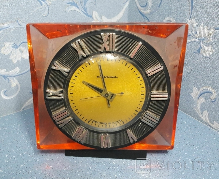 Настольные часы "Молния", СССР, фото №2