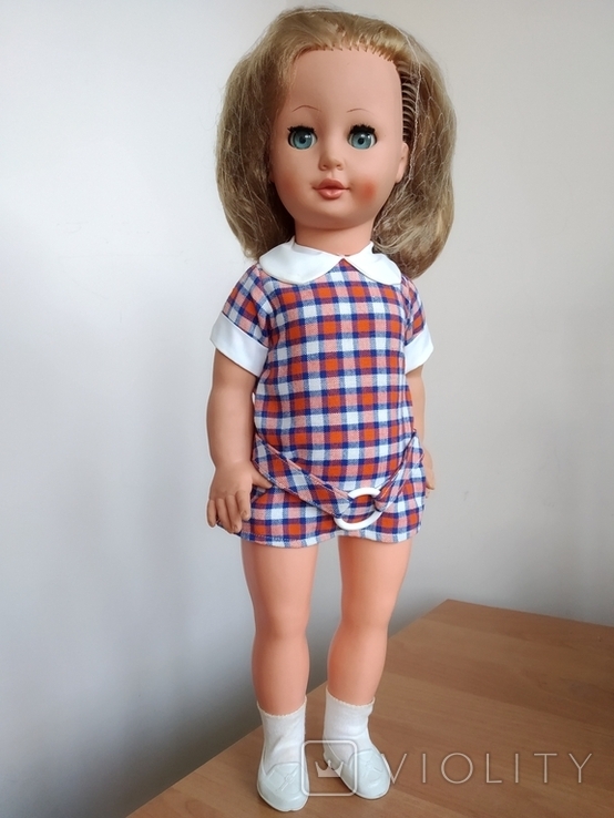 Кукла Biggi ГДР-ФРГ 50 см клеймо, коробка