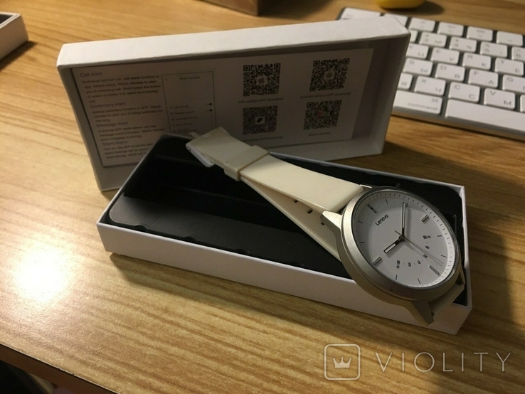 Гибридные смарт-часы Lenovo watch 9, фото №2