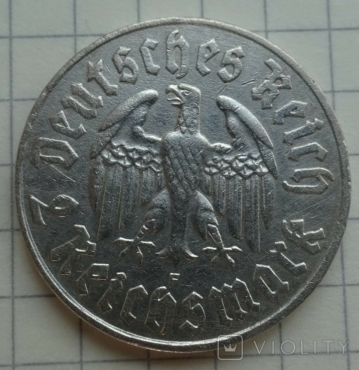 2 марки. 1933 год. F, фото №4