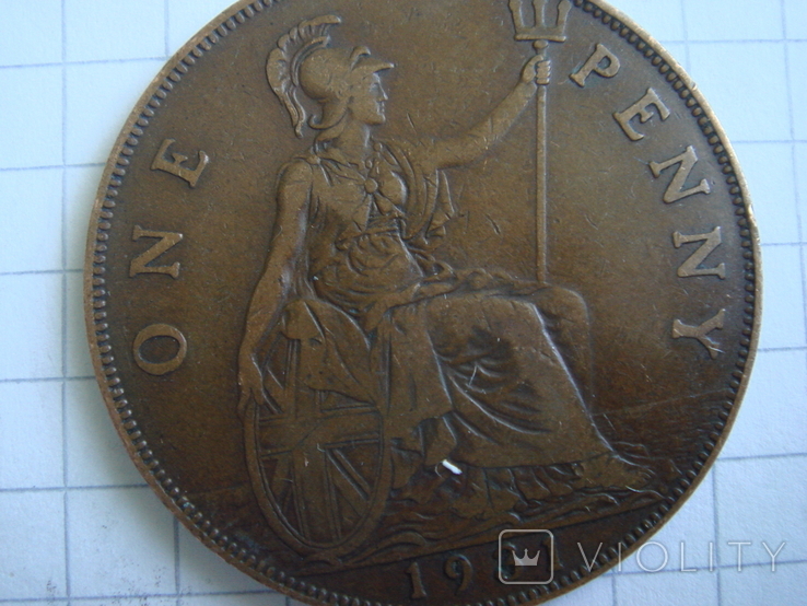 Монета Пенни 1931 год, фото №4