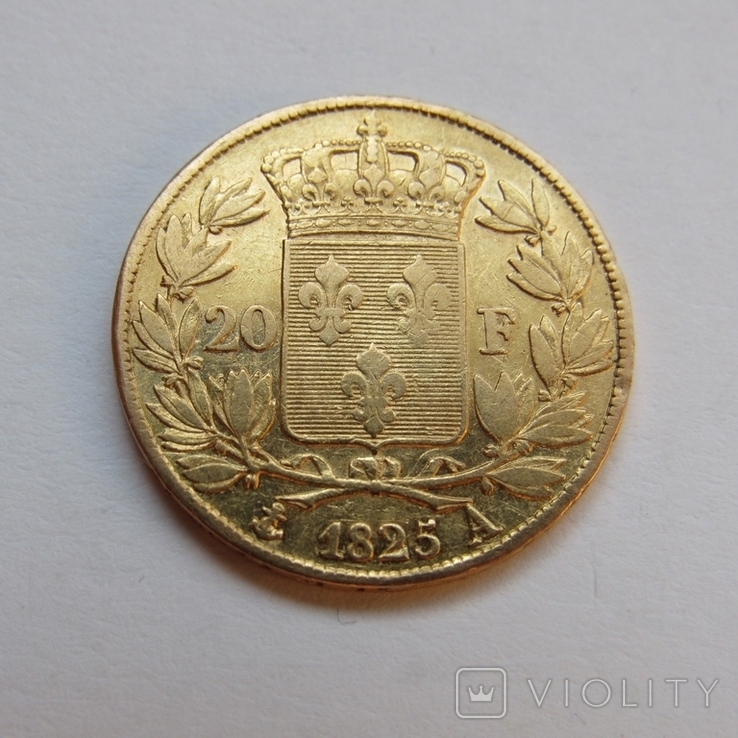 20 франков 1825 г. Франция, фото №7