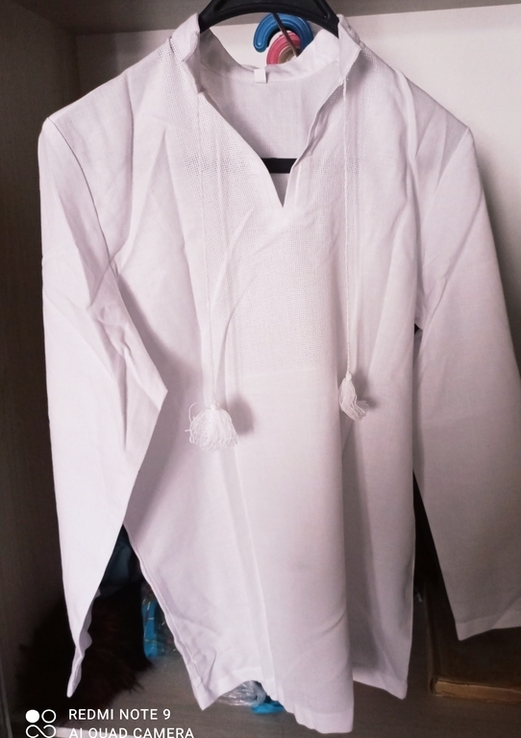 Рубашка для вышивки с комплектом ниток и узором, фото №2