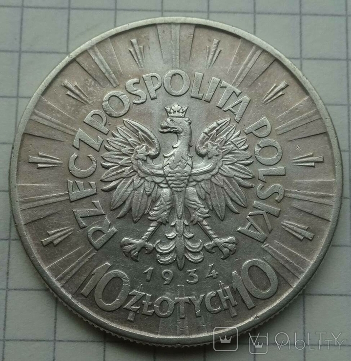 1934г 10 зл.