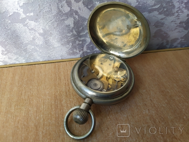 Швейцарський кишеньковий Годинник Roskopf, фото №9