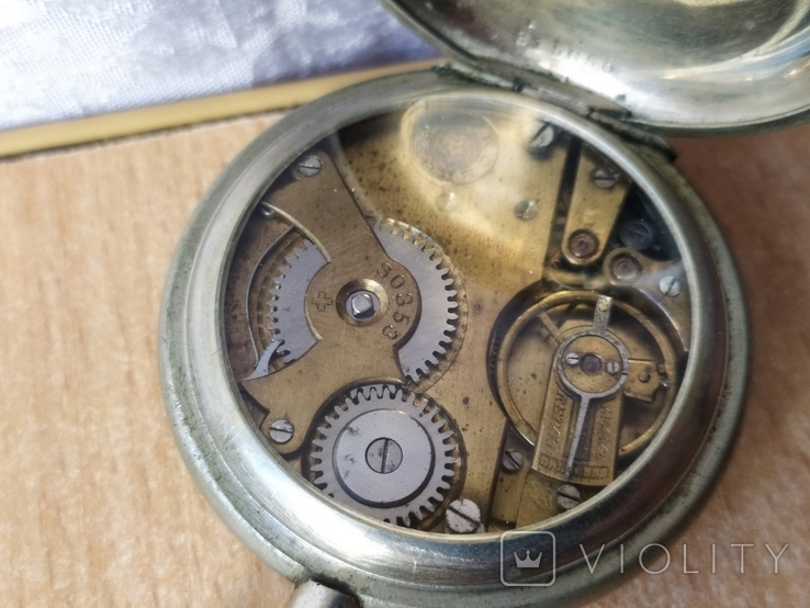 Швейцарський кишеньковий Годинник Roskopf, фото №10