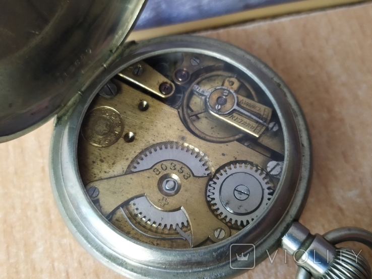 Швейцарський кишеньковий Годинник Roskopf, фото №11