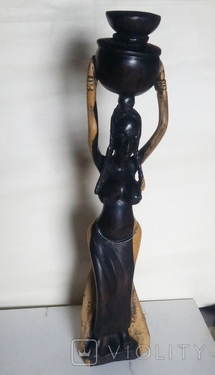  статуэтка Запад Африка черное дерево эбен, фото №4