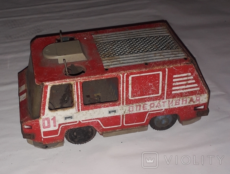 Пожарнвя машина 01 из СССР на запчасти или реставрацию, фото №2