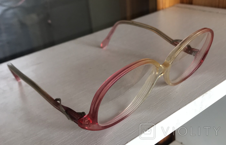 Рожево-прозорі окуляри, фото №2