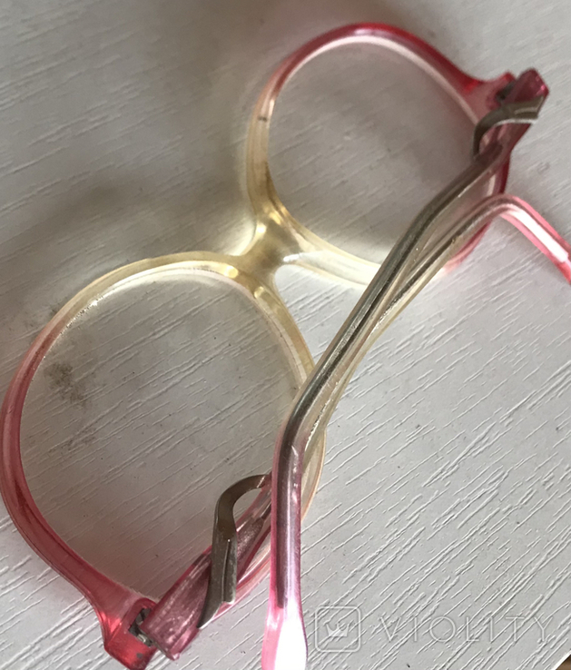 Рожево-прозорі окуляри, фото №6