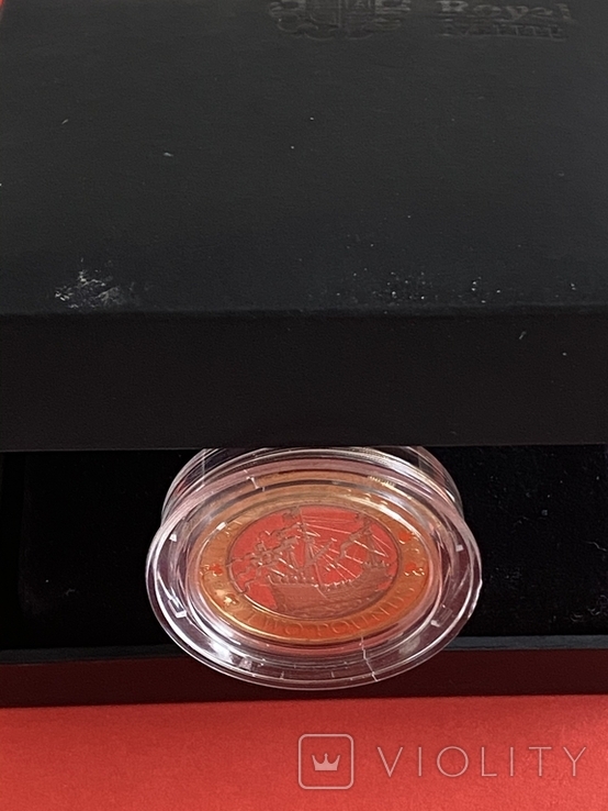  2 Mary Rose 2011 Silver Proof Coin, фото №2