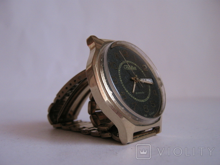 Часы"Слава" Аu-1 c браслетом., фото №10