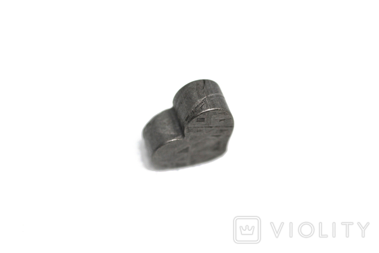 Залізній метеорит Muonionalusta, форма серця, 5,3 грам, сертифікат автентичності, фото №6