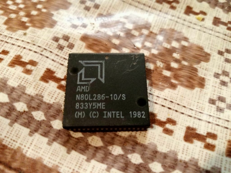 Процессор AMD N80L286-10/S 80286 10Mhz РАРИТЕТ, фото №3