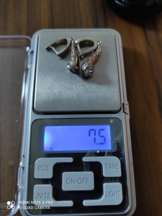 Сережки срібні 7.51 грн 925 пр, фото №9