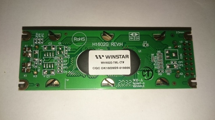 ЖК матрица Winstar WH1602D-TML-CT - новое, фото №3