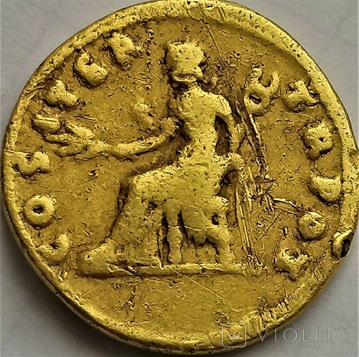 Ауреус Веспасіана, Римська імперія, 69-79 рр., фото №3