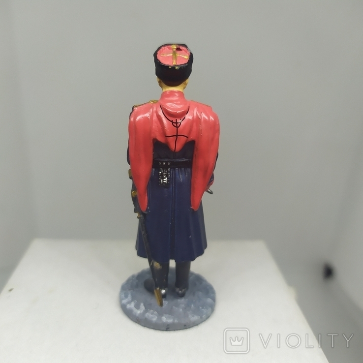 Статуетка офіцера кубанських козацьких підрозділів у повному парадному обмундируванні, фото №4