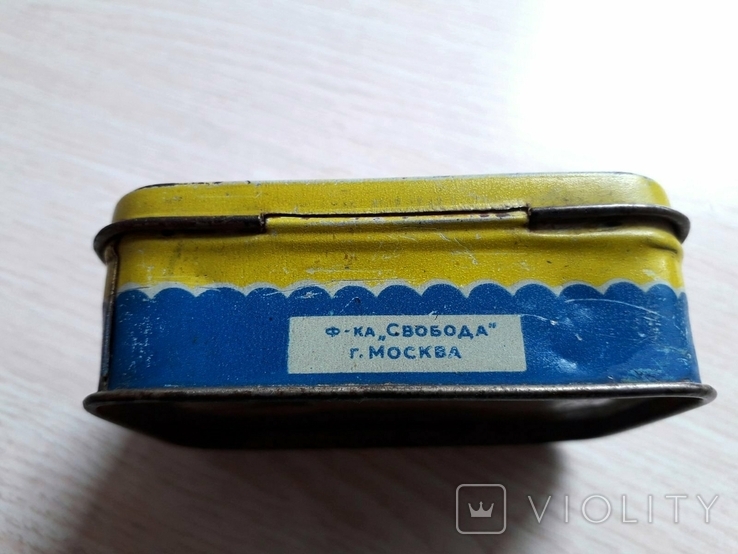 Коробка Зубной порошок "С добрым утром!" ф-ка Свобода, Москва, фото №5