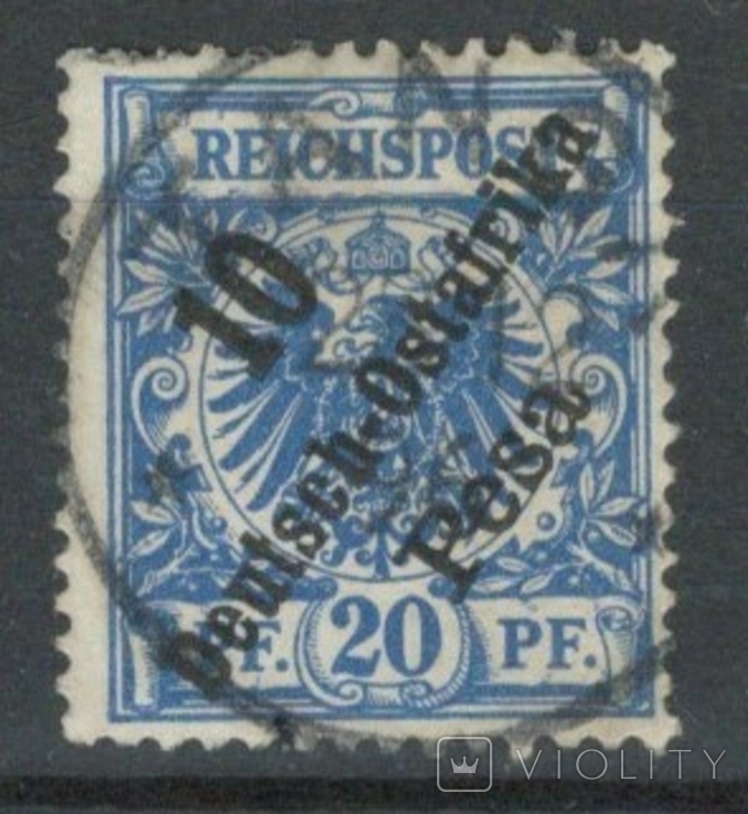Ба10 Германская Восточная Африка 1896 №9 (7 евро)