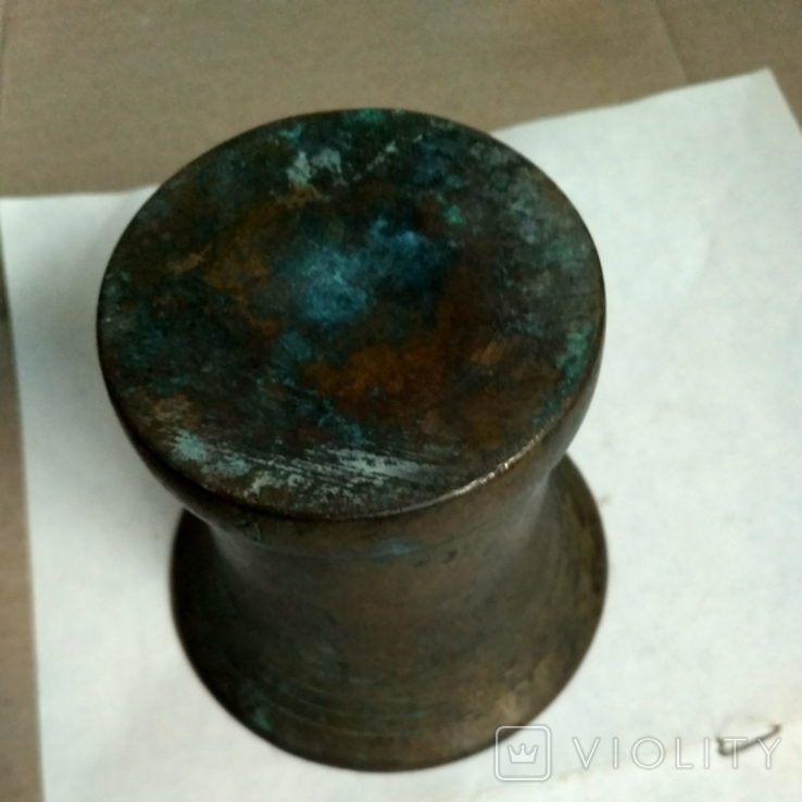 Antique little bronze mortar, photo number 4