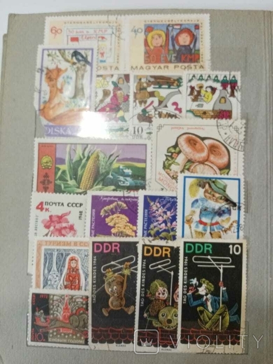 Коллекция марок, альбом 220 шт+, фото №11