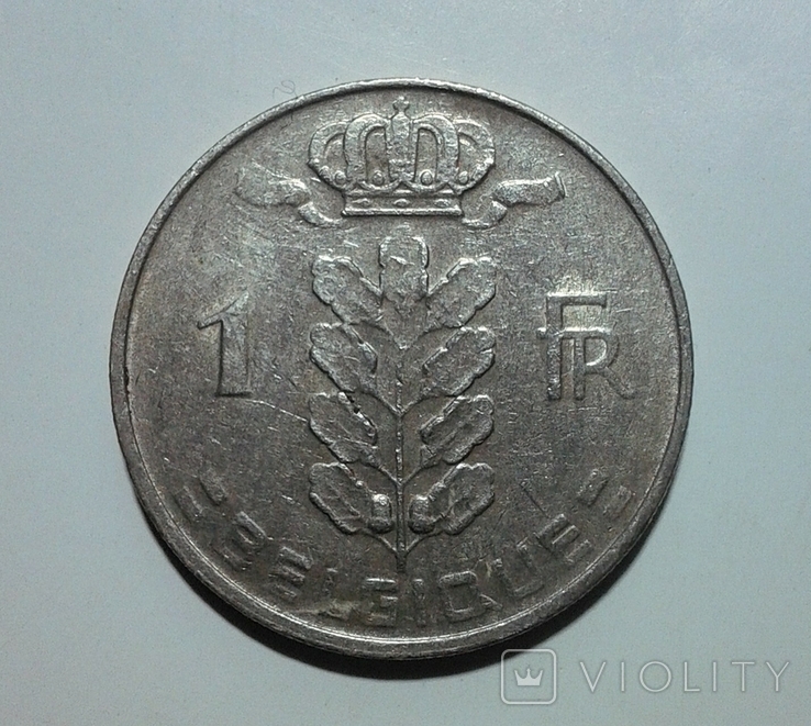 Бельгія 1 франк 1969