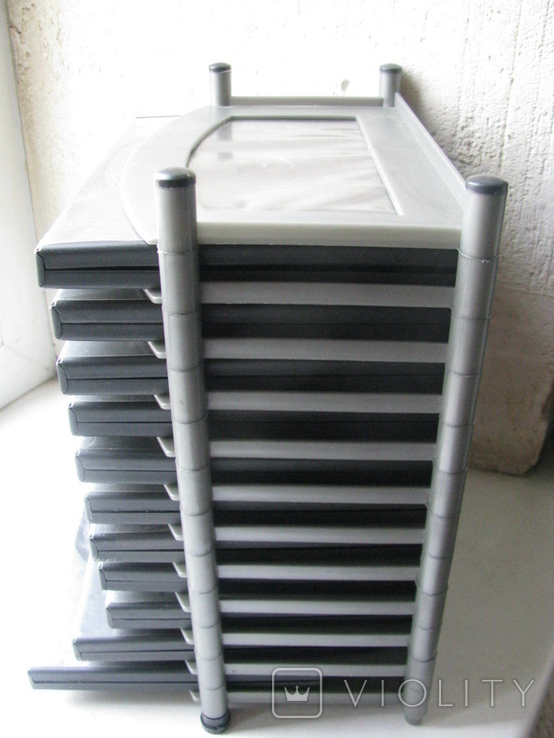 Подставка с коробочками для дисков., фото №4