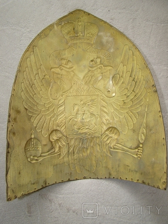 Налобная бляха офицерской гренадерской шапки лейб гвардии павловского полка, фото №7