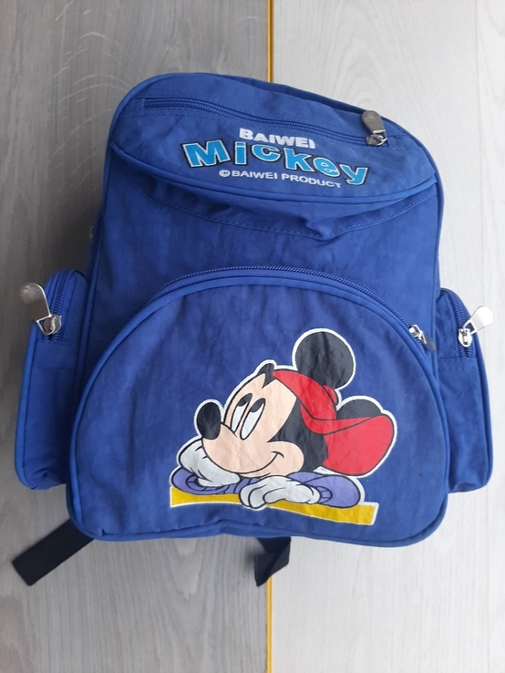 Детский рюкзак Микки Маус (синий), numer zdjęcia 2