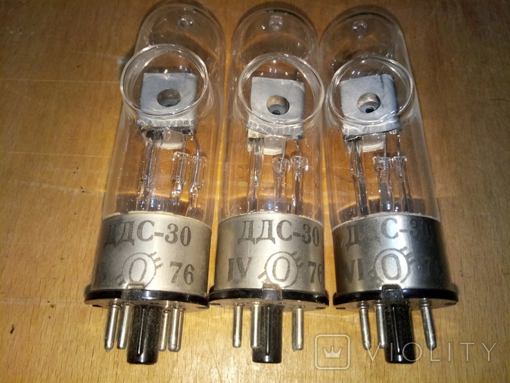 Лампа спектральная дуговая дейтериевая ДДС-30 3 шт/лот, фото №3