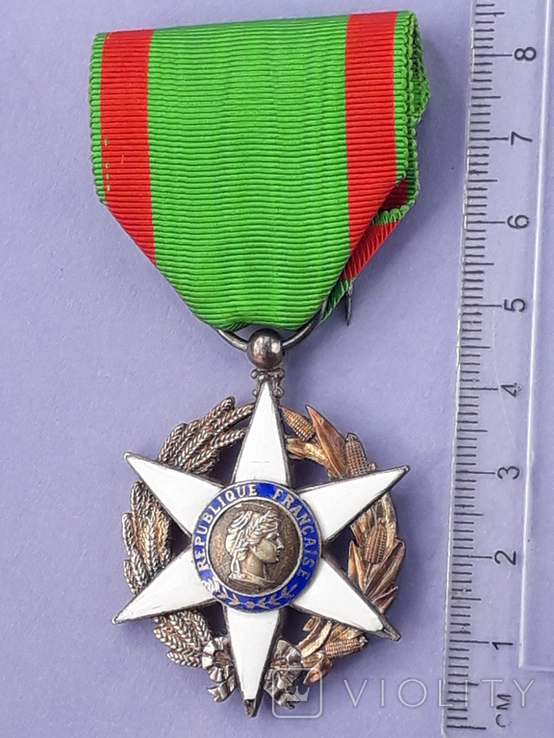 Орден Сельскохозяйственных Заслуг, Франция, степень кавалера