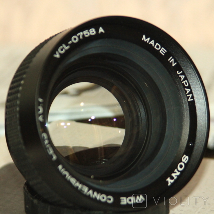 Sony VCL-0758А 0.7x Wide Conversion Lens(широкоугольный конвертер).